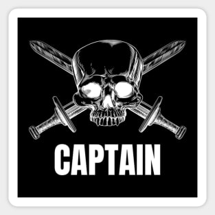 Captain of the Ship Apparel Sticker